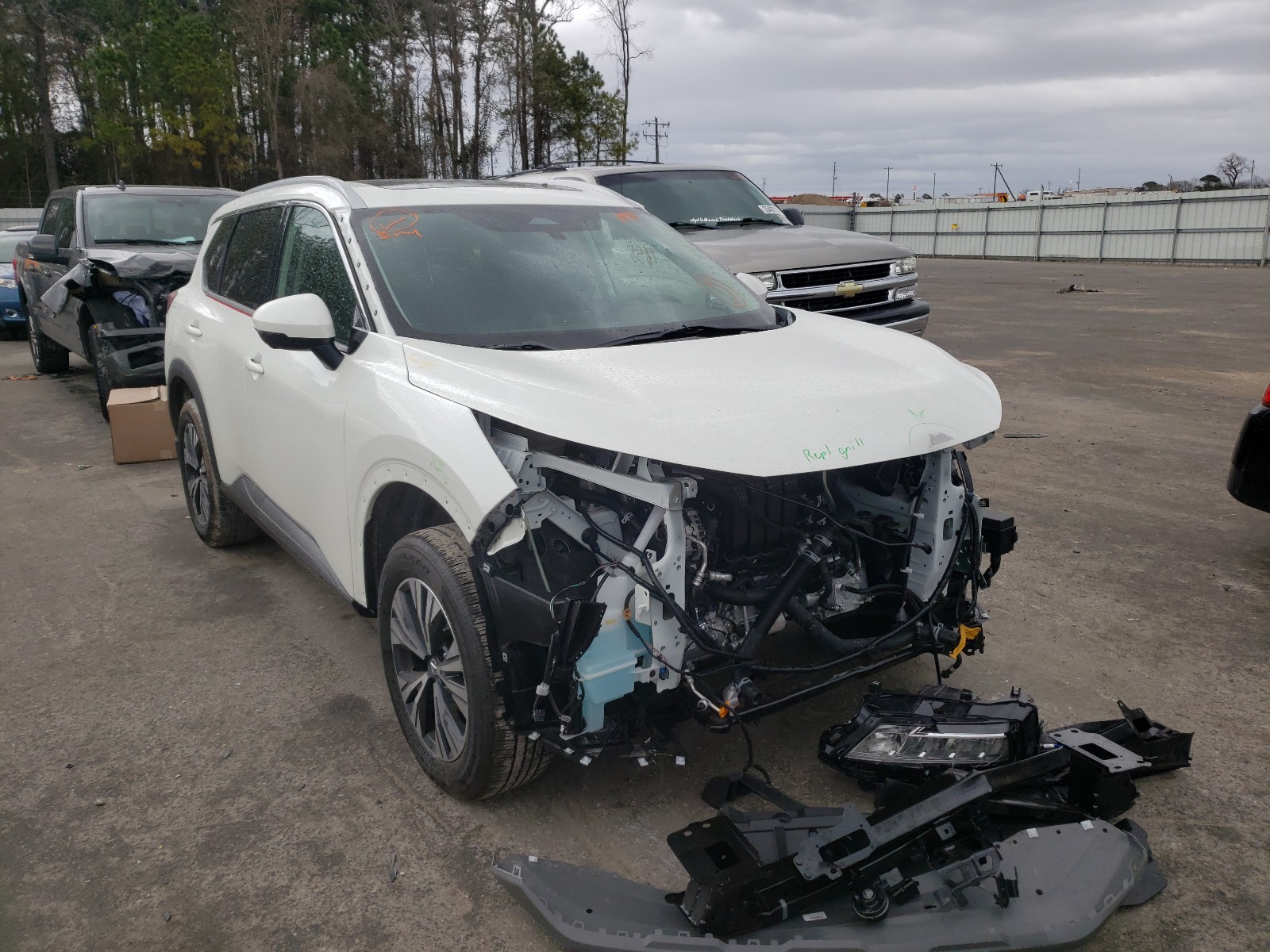 NISSAN ROGUE SV 2021 5n1at3ba5mc691786