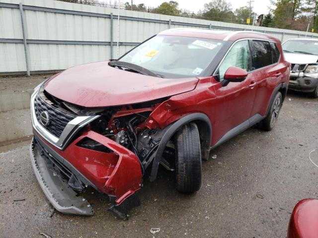 NISSAN ROGUE SV 2021 5n1at3ba7mc775317