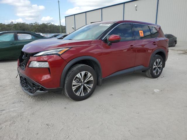 NISSAN ROGUE SV 2021 5n1at3ba7mc836472