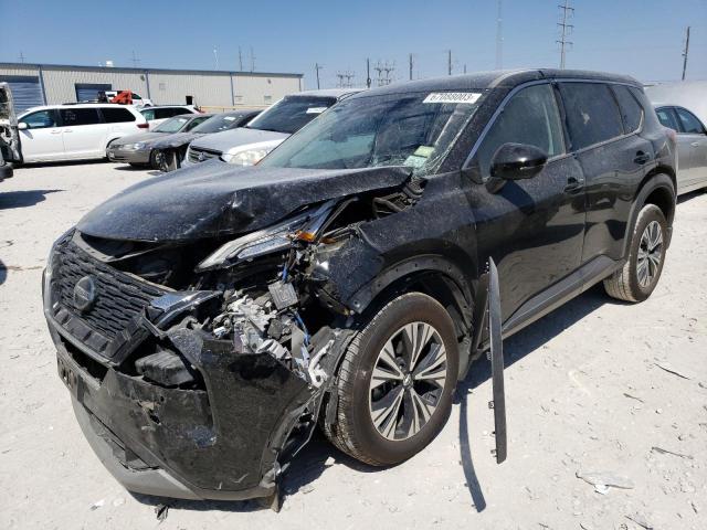 NISSAN ROGUE SV 2021 5n1at3ba8mc784009