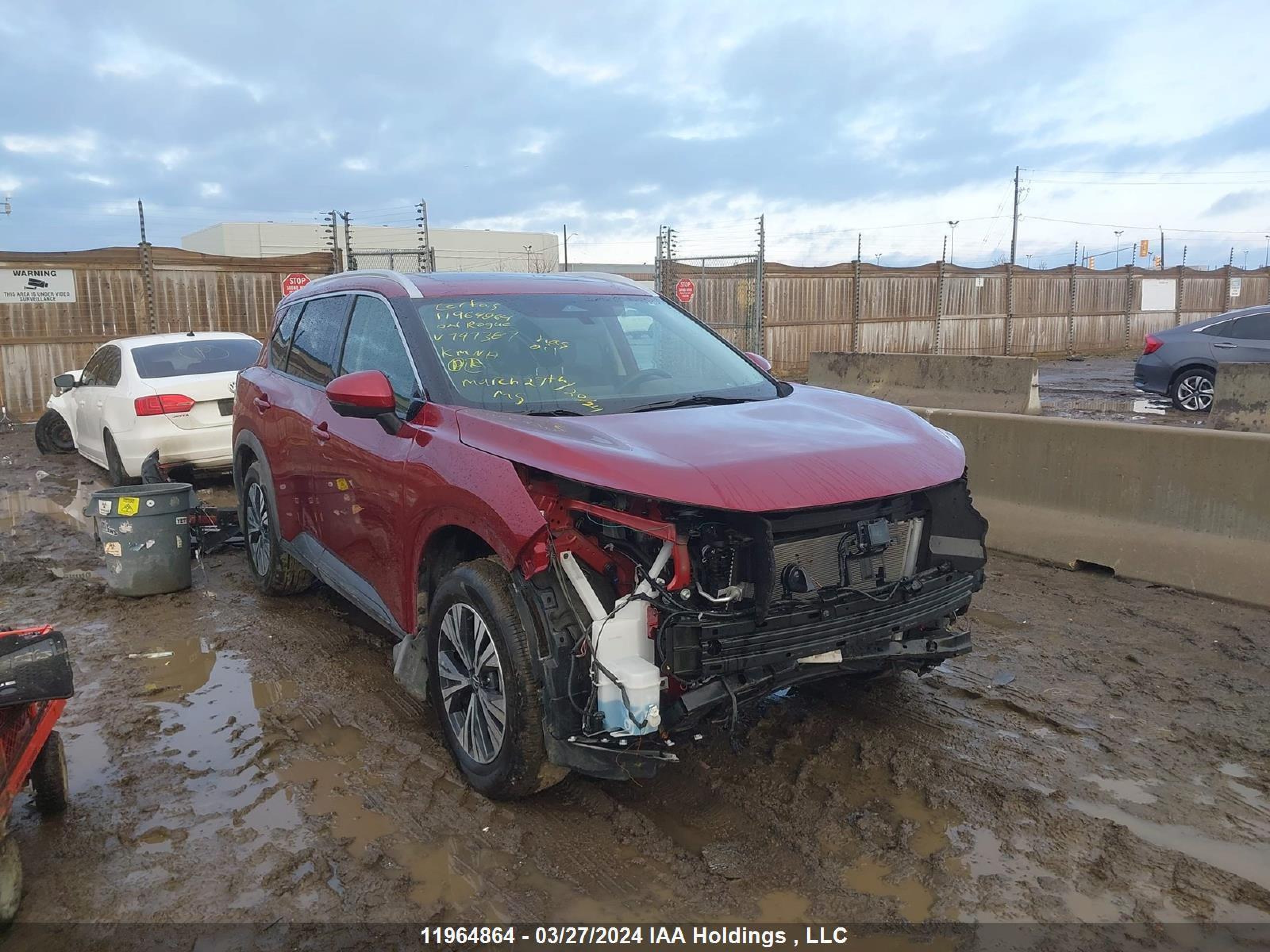 NISSAN ROGUE 2021 5n1at3bb5mc797387