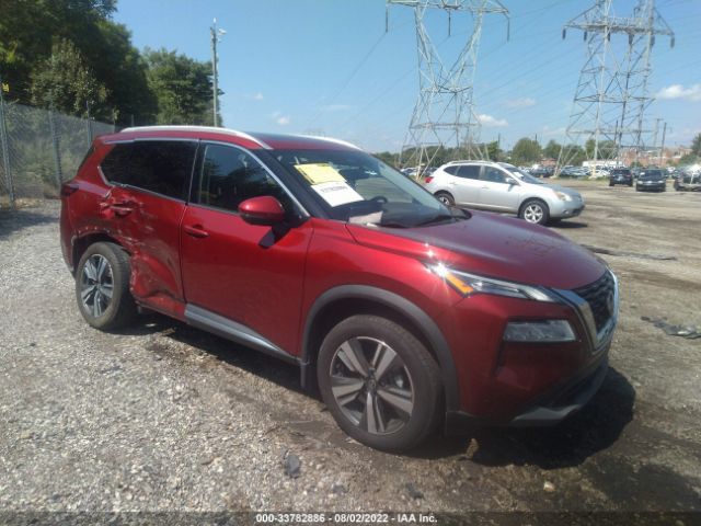 NISSAN ROGUE 2021 5n1at3cb1mc706145