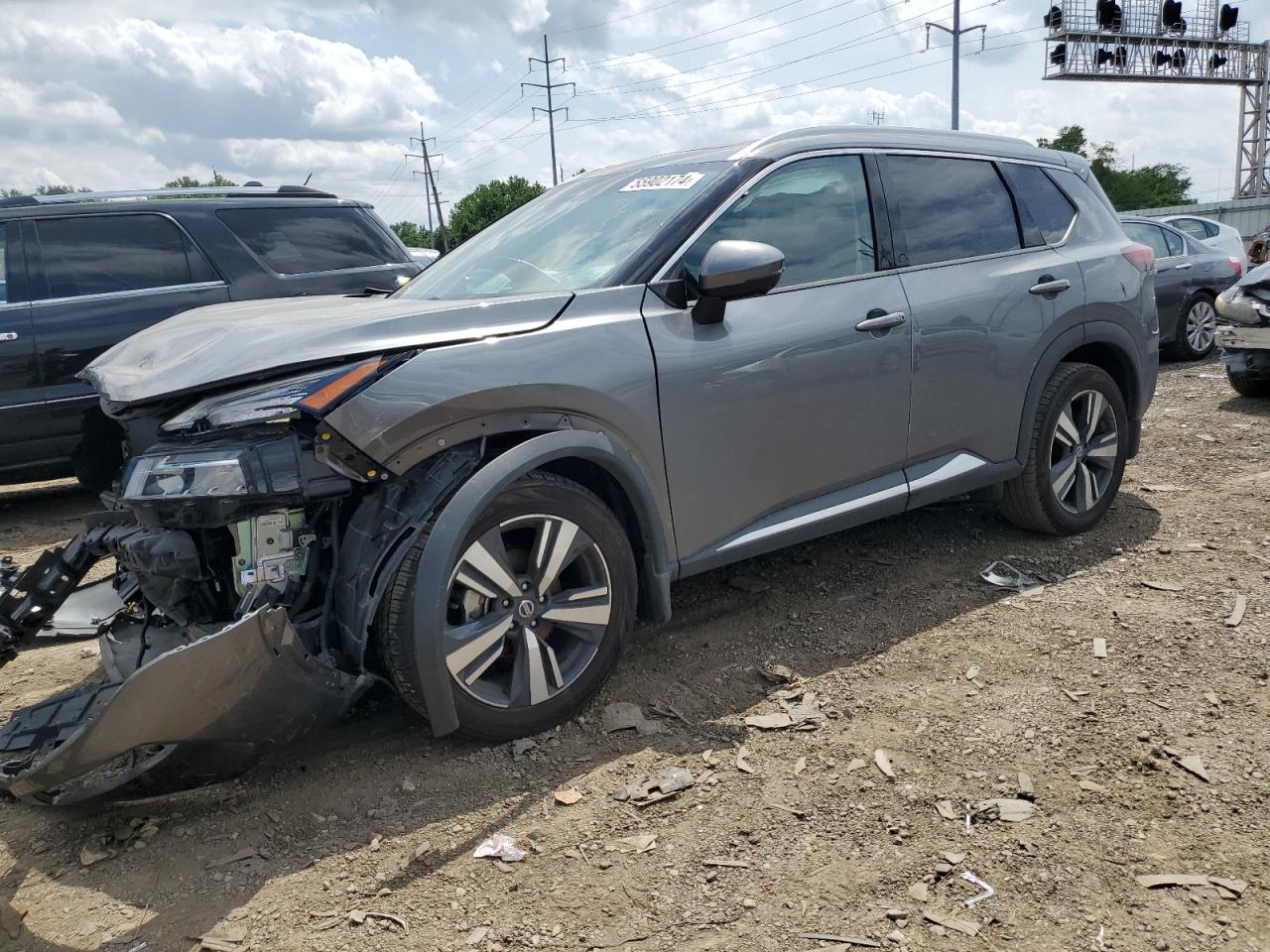 NISSAN ROGUE 2021 5n1at3cb9mc845388