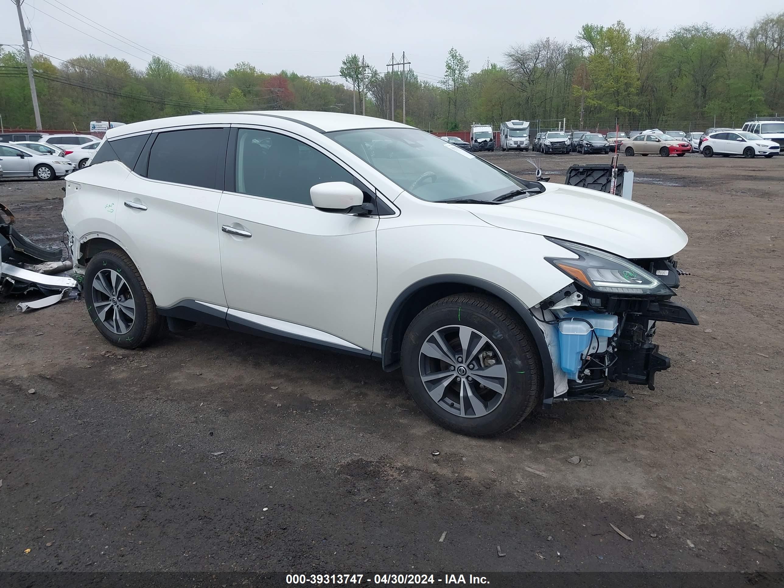 NISSAN MURANO 2022 5n1az2as0nc115429