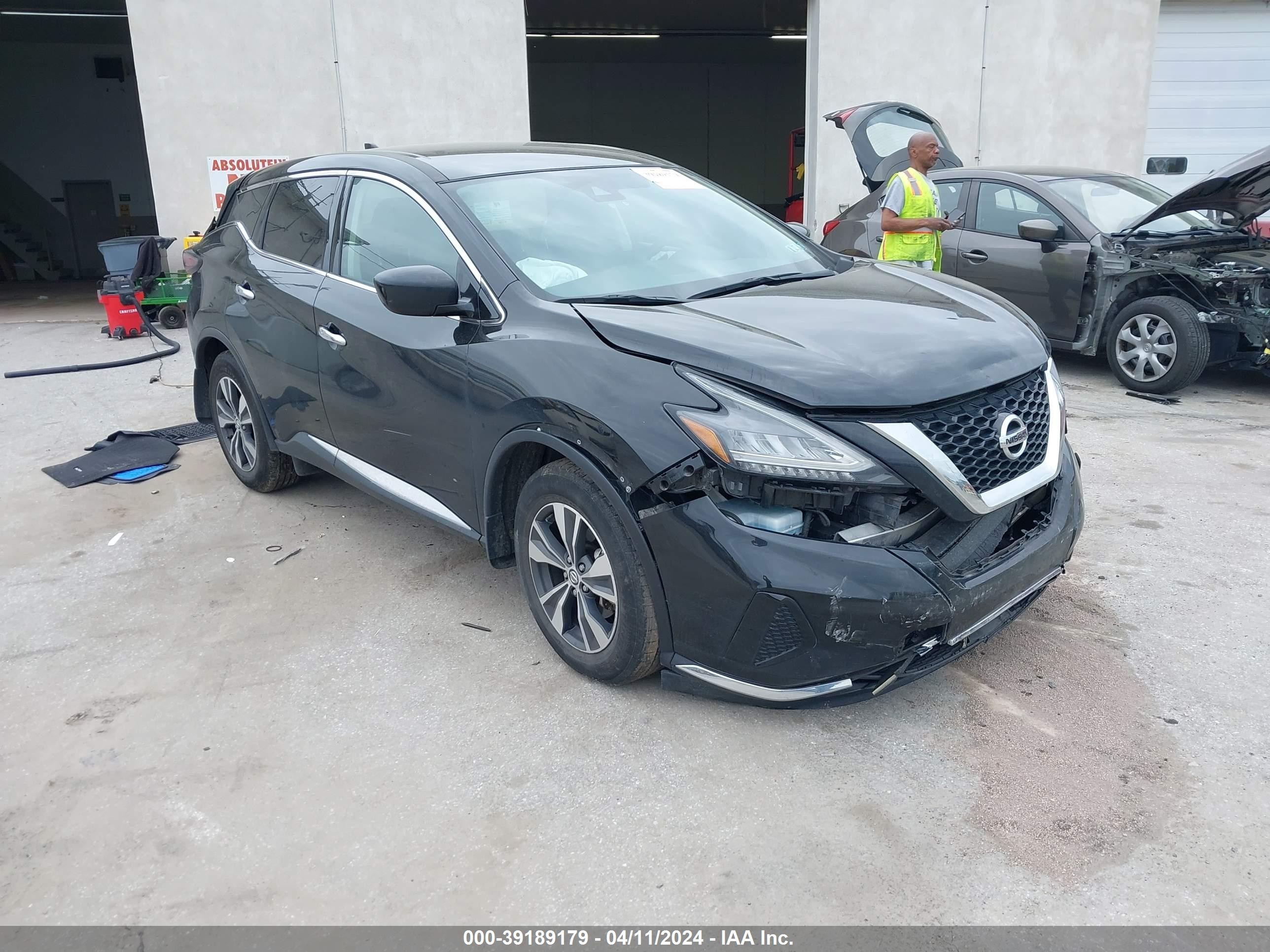 NISSAN MURANO 2021 5n1az2as1mc125627