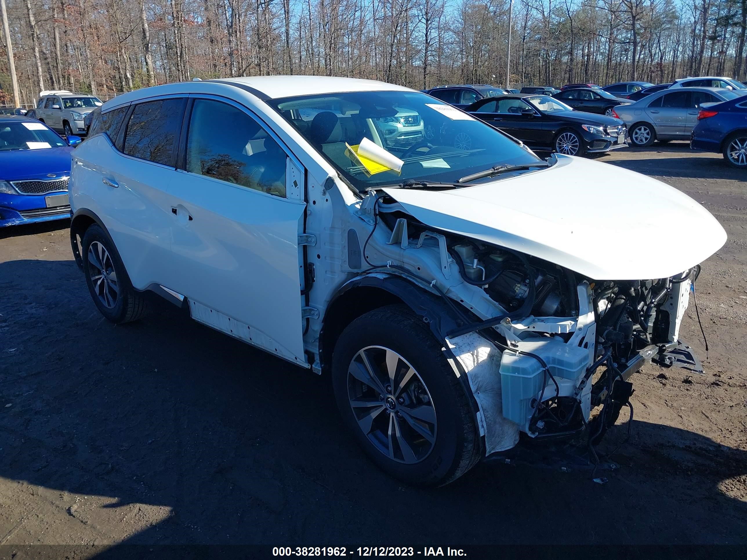 NISSAN MURANO 2020 5n1az2as3ln160706