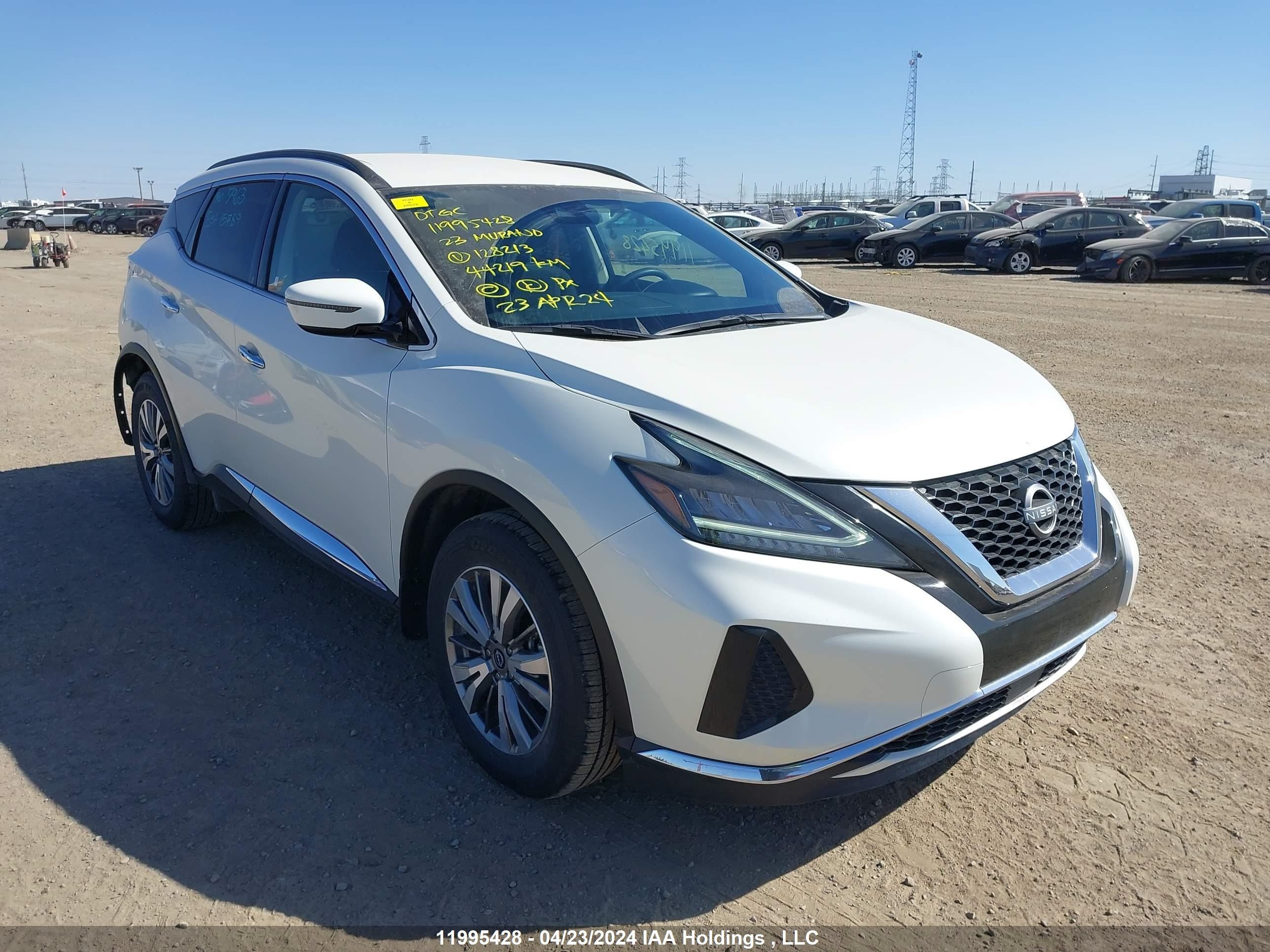 NISSAN MURANO 2023 5n1az2as5pc128213