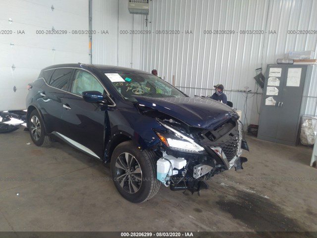 NISSAN MURANO 2020 5n1az2as6ln118109