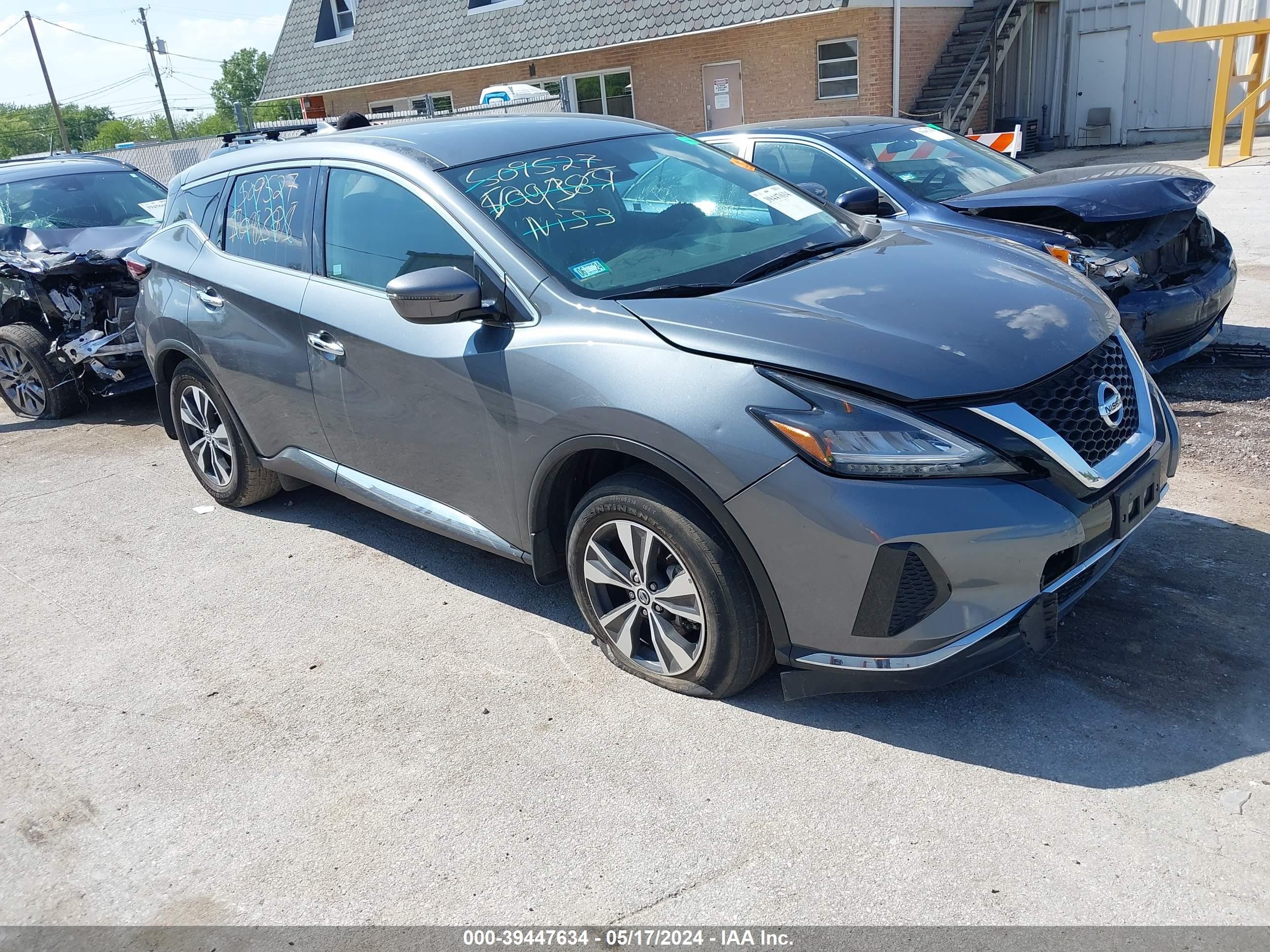 NISSAN MURANO 2020 5n1az2as8ln151211