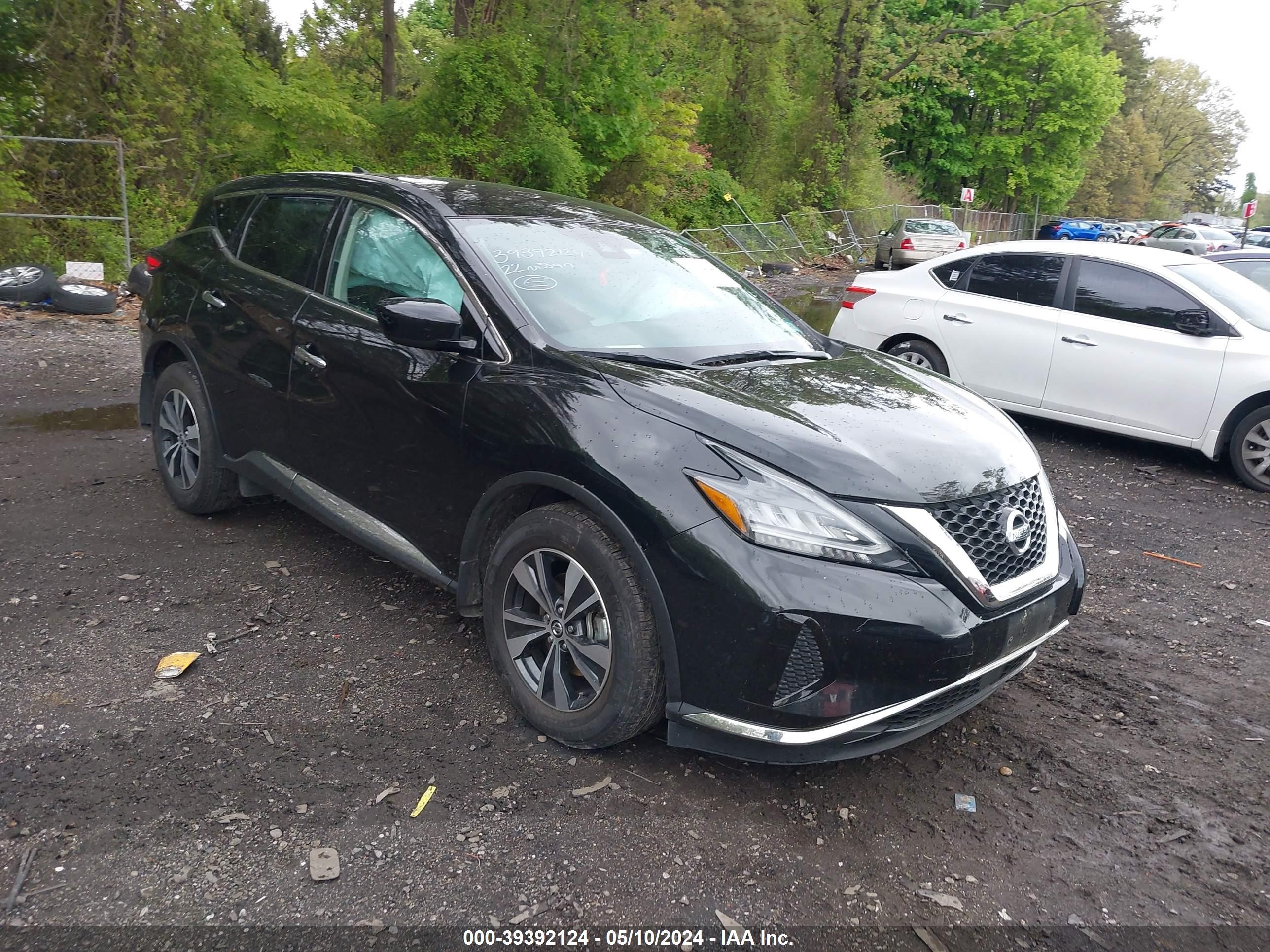 NISSAN MURANO 2022 5n1az2as8nc115159