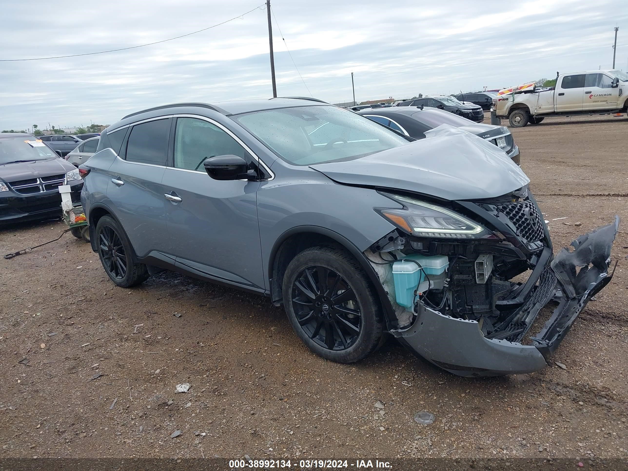 NISSAN MURANO 2023 5n1az2bj0pc107484