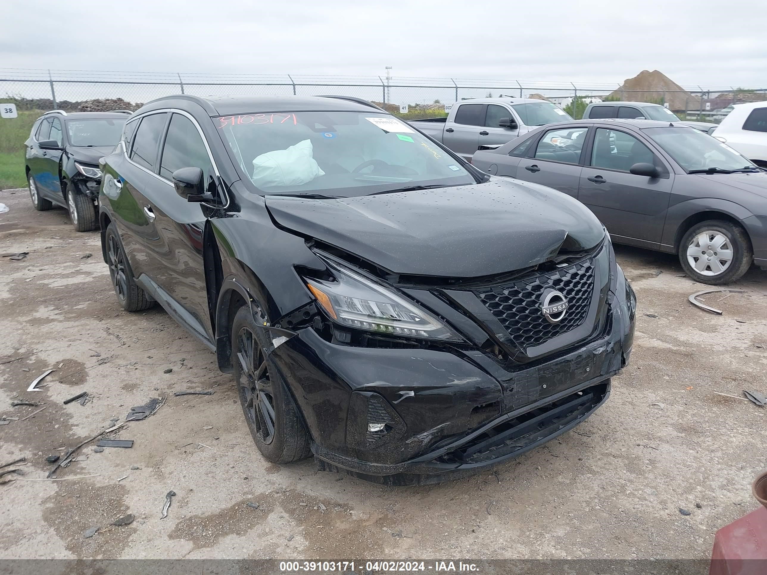 NISSAN MURANO 2023 5n1az2bj0pc110952