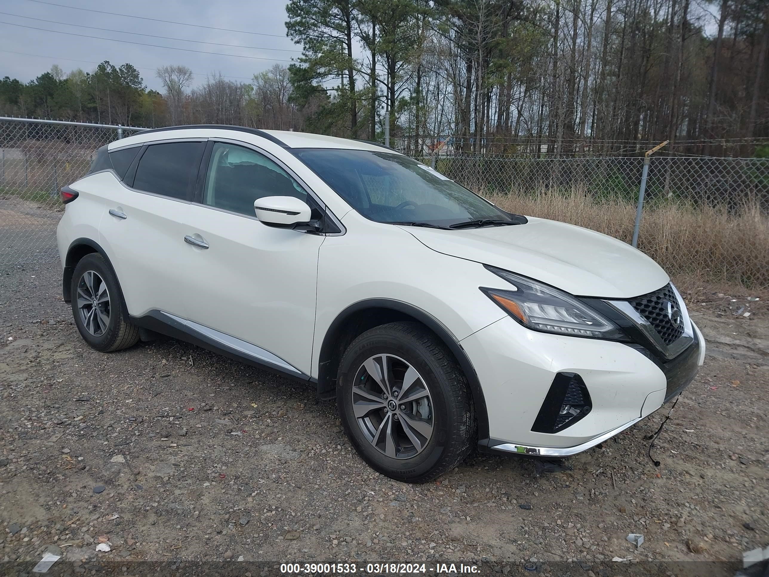 NISSAN MURANO 2022 5n1az2bj4nc121093