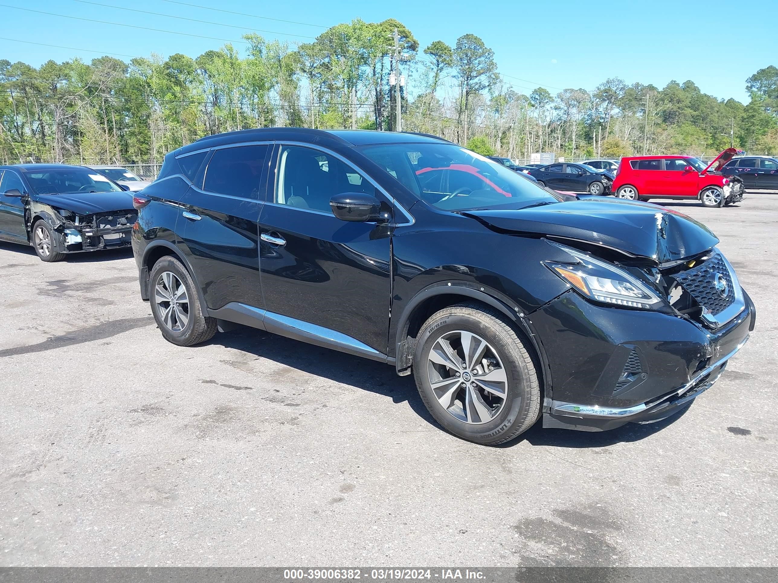 NISSAN MURANO 2022 5n1az2bj9nc124314