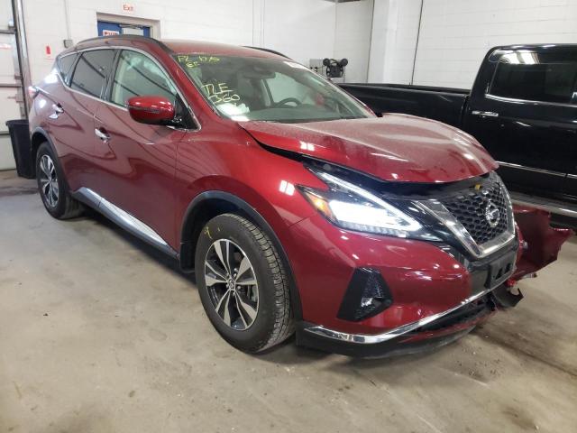 NISSAN MURANO SV 2022 5n1az2bs0nc107460