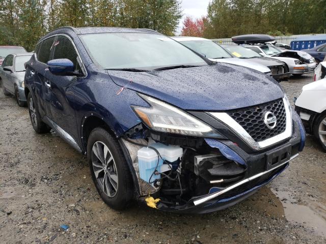 NISSAN MURANO SV 2020 5n1az2bs1ln148519