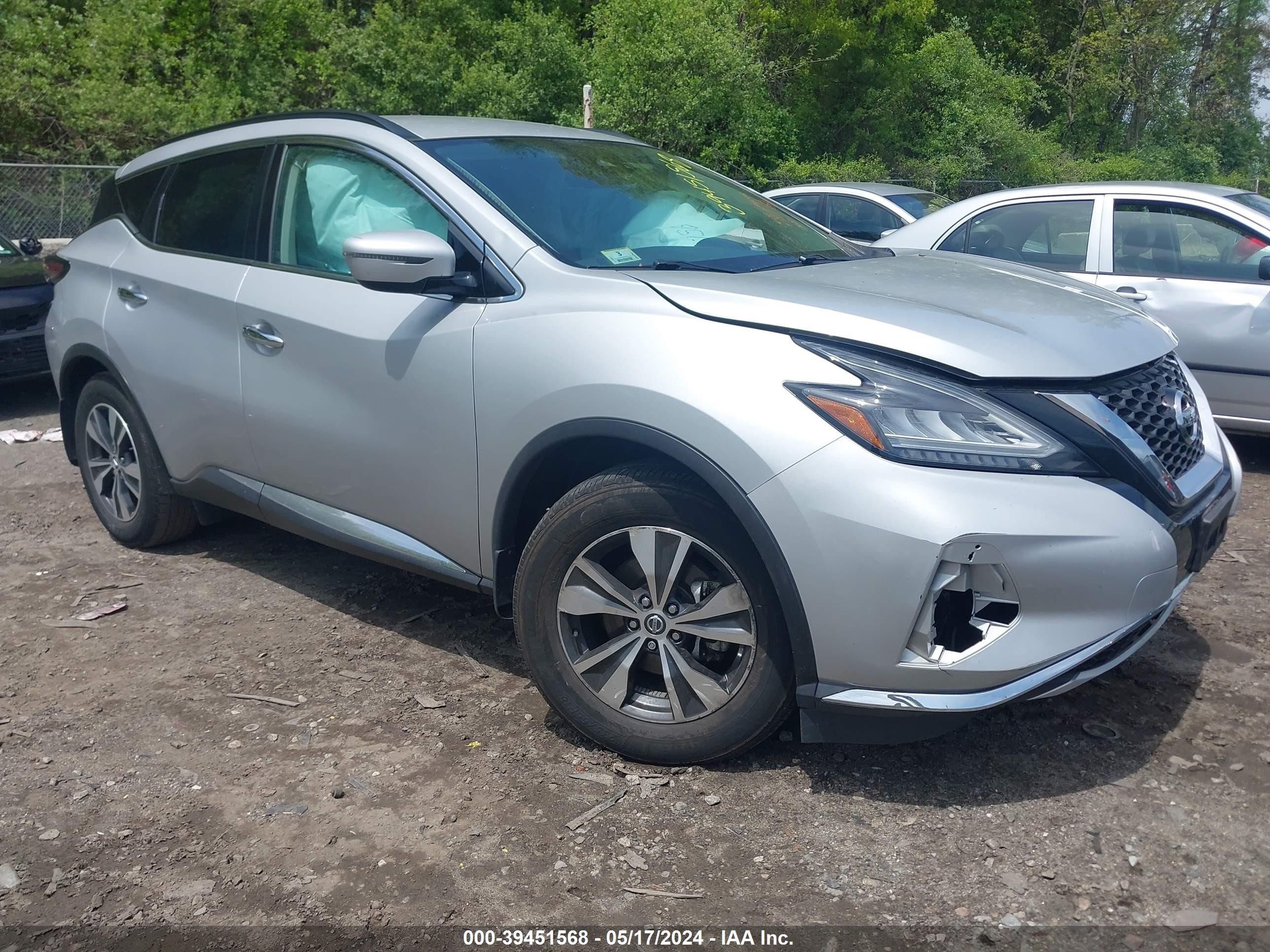 NISSAN MURANO 2020 5n1az2bs1ln172612