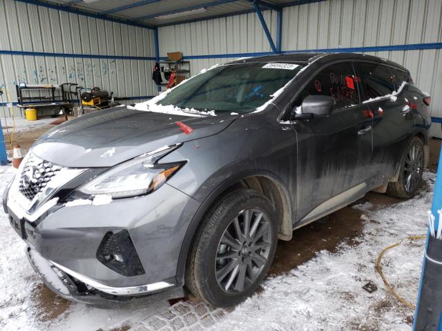 NISSAN MURANO SV 2021 5n1az2bs1mc125089