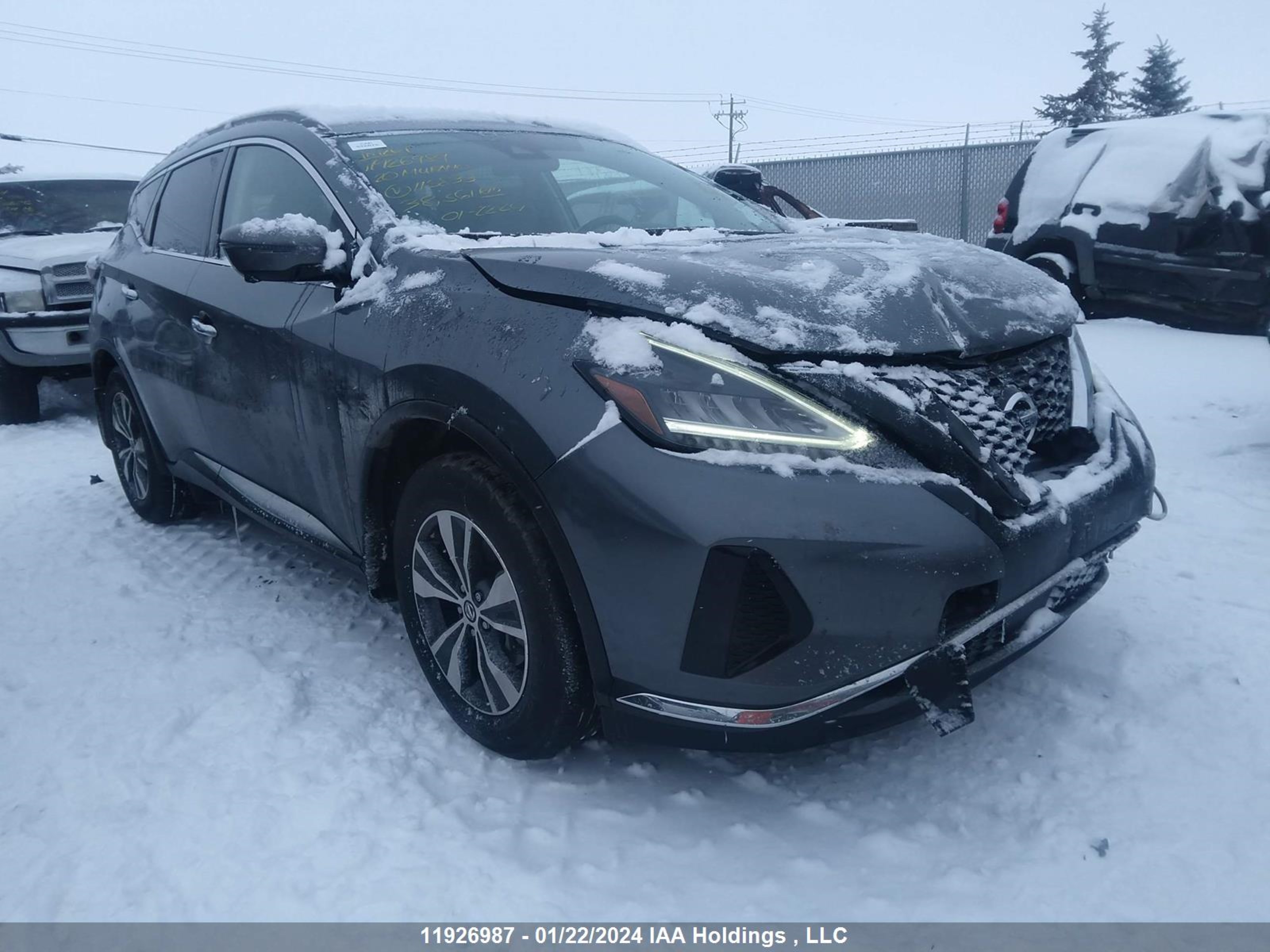 NISSAN MURANO 2020 5n1az2bs7ln115833