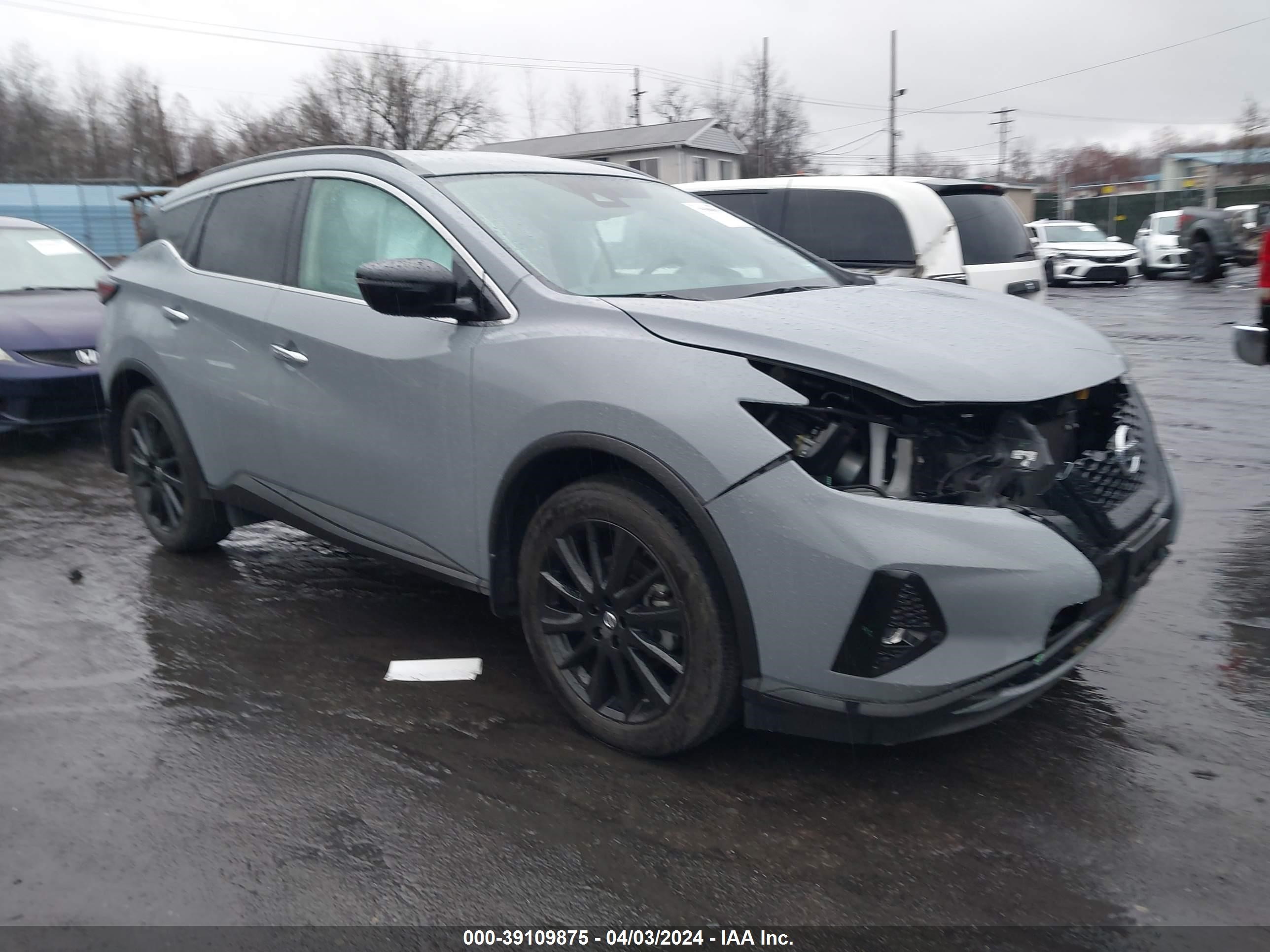 NISSAN MURANO 2022 5n1az2bsxnc123049