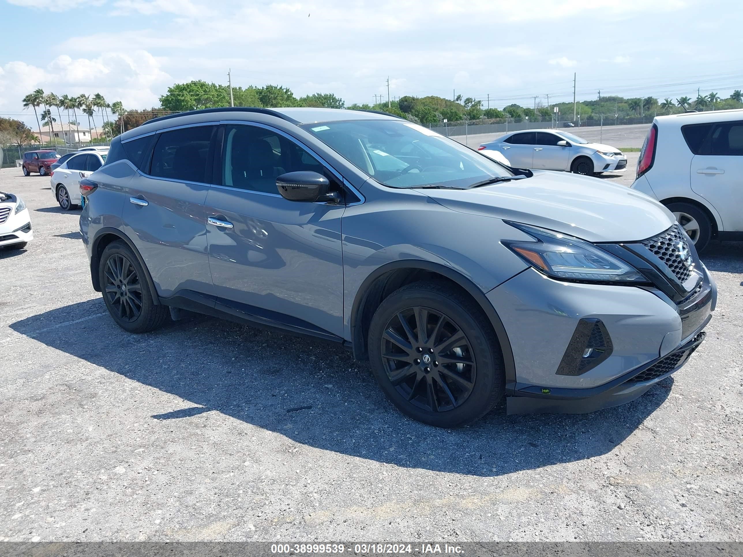 NISSAN MURANO 2022 5n1az2bsxnc123844