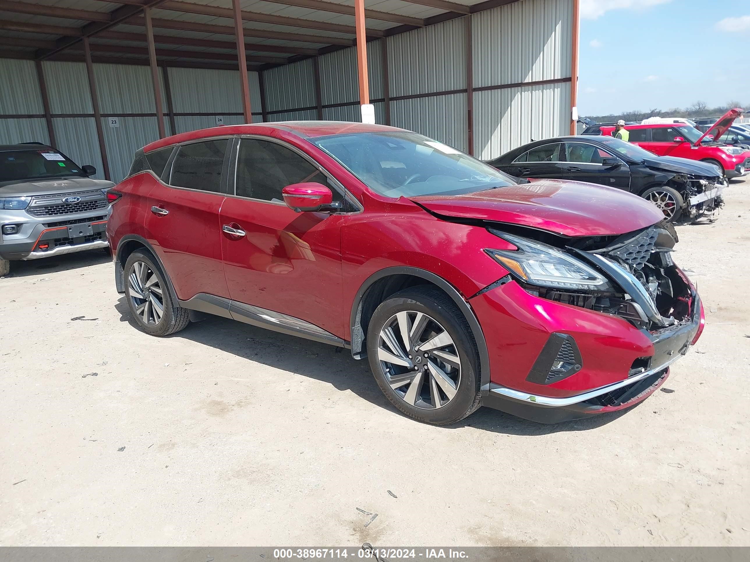 NISSAN MURANO 2023 5n1az2cj9pc107210