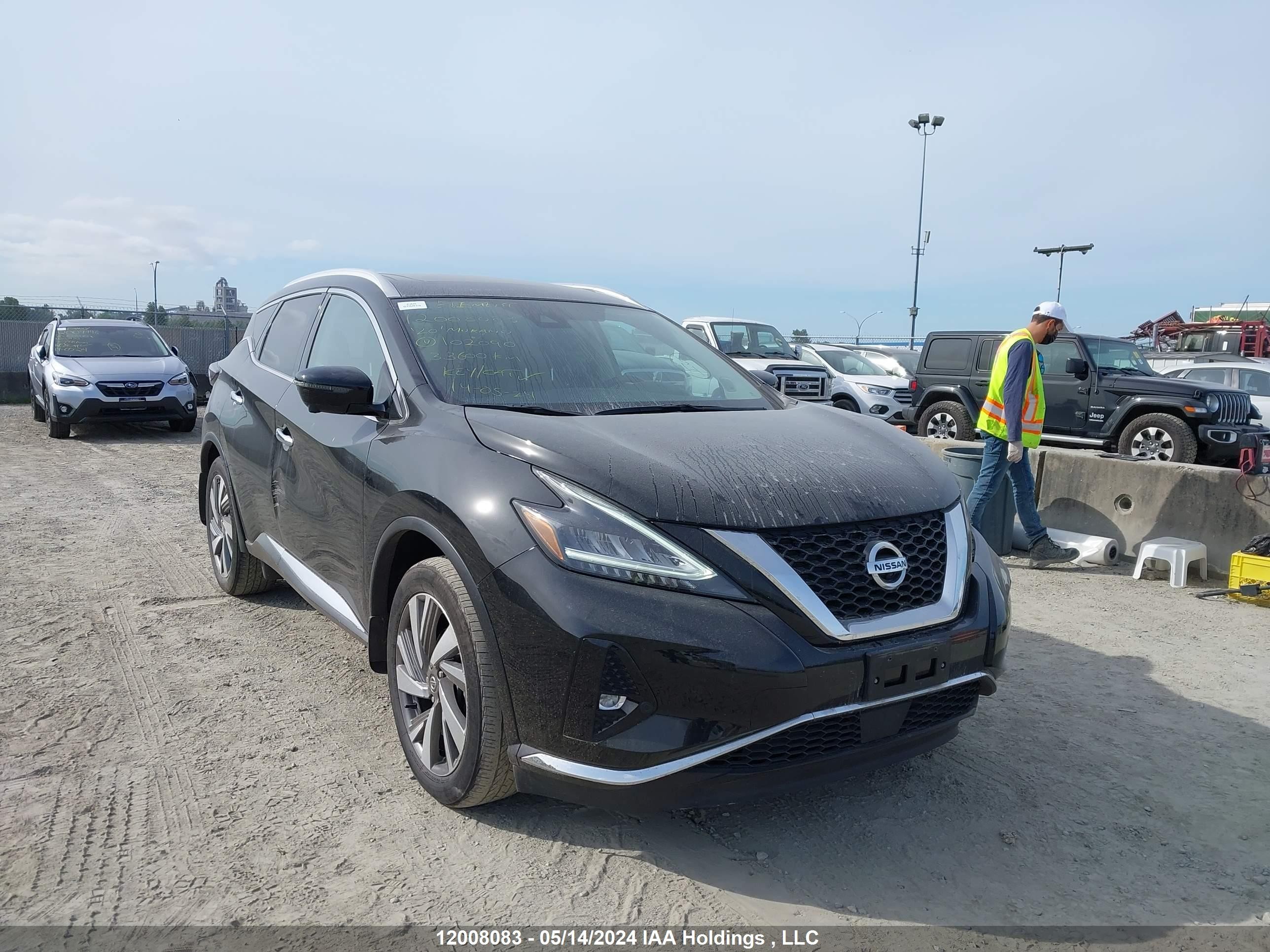 NISSAN MURANO 2020 5n1az2cs1ln102090