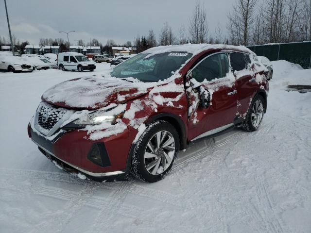 NISSAN MURANO SL 2020 5n1az2cs2ln102213