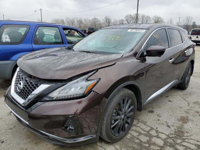 NISSAN MURANO SL 2021 5n1az2cs3mc126789