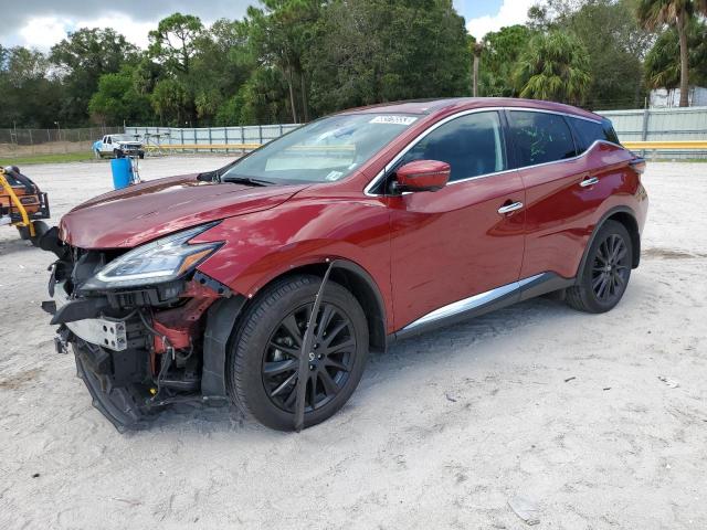 NISSAN MURANO SL 2022 5n1az2cs4nc108948