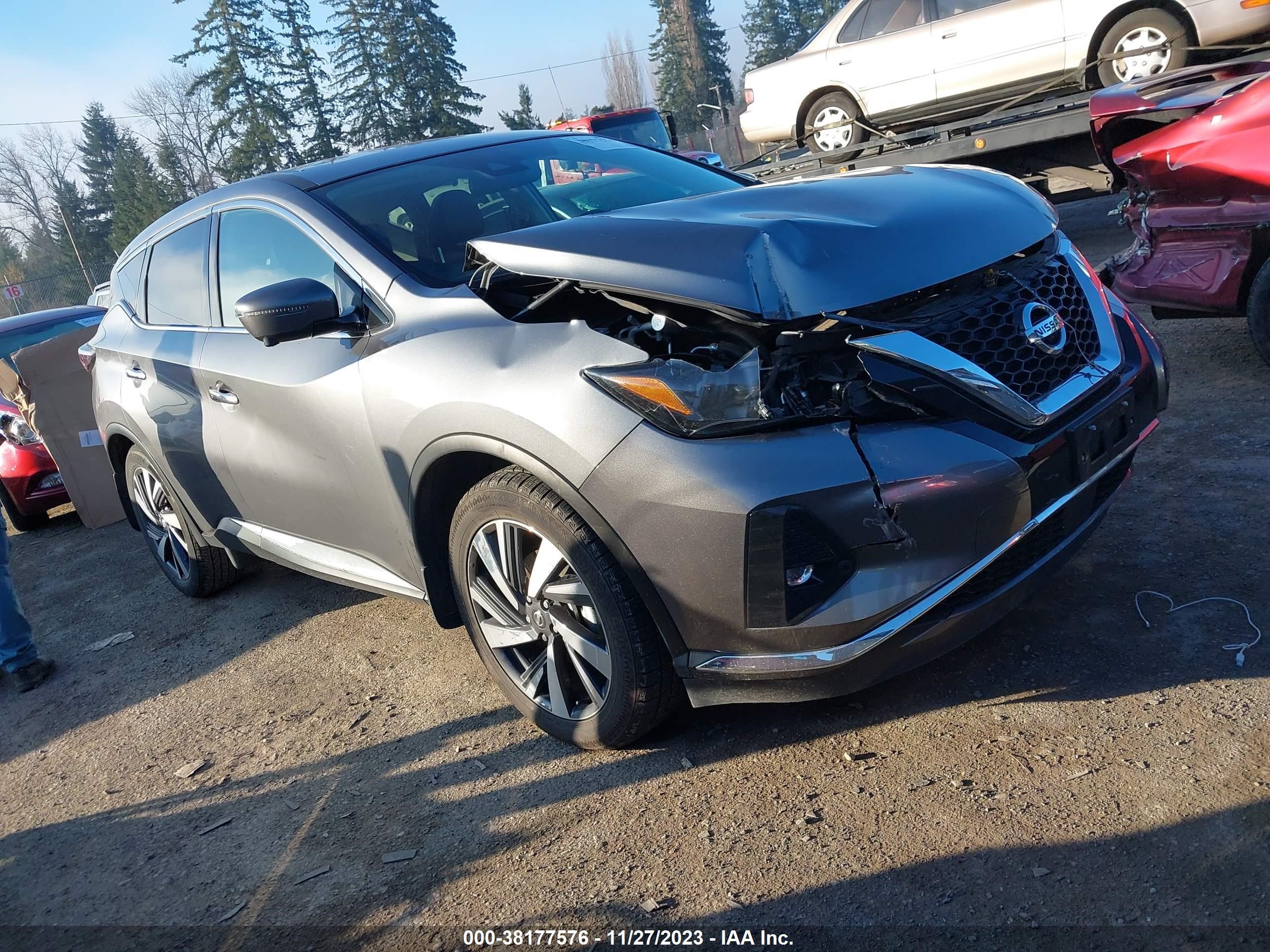 NISSAN MURANO 2022 5n1az2cs9nc117628