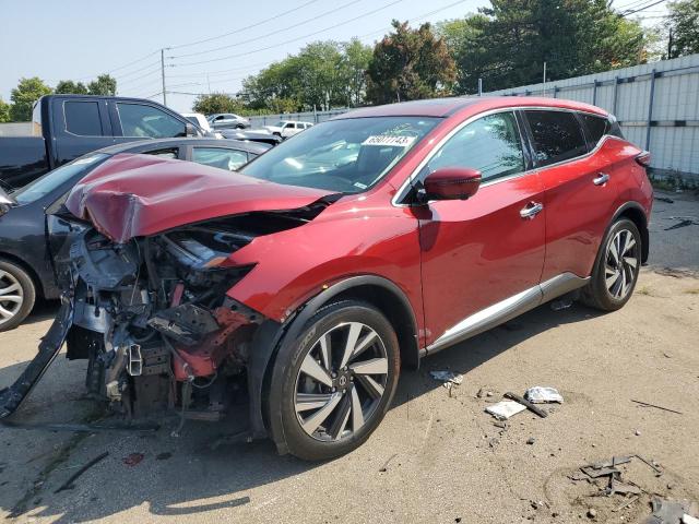 NISSAN MURANO SL 2022 5n1az2csxnc115967