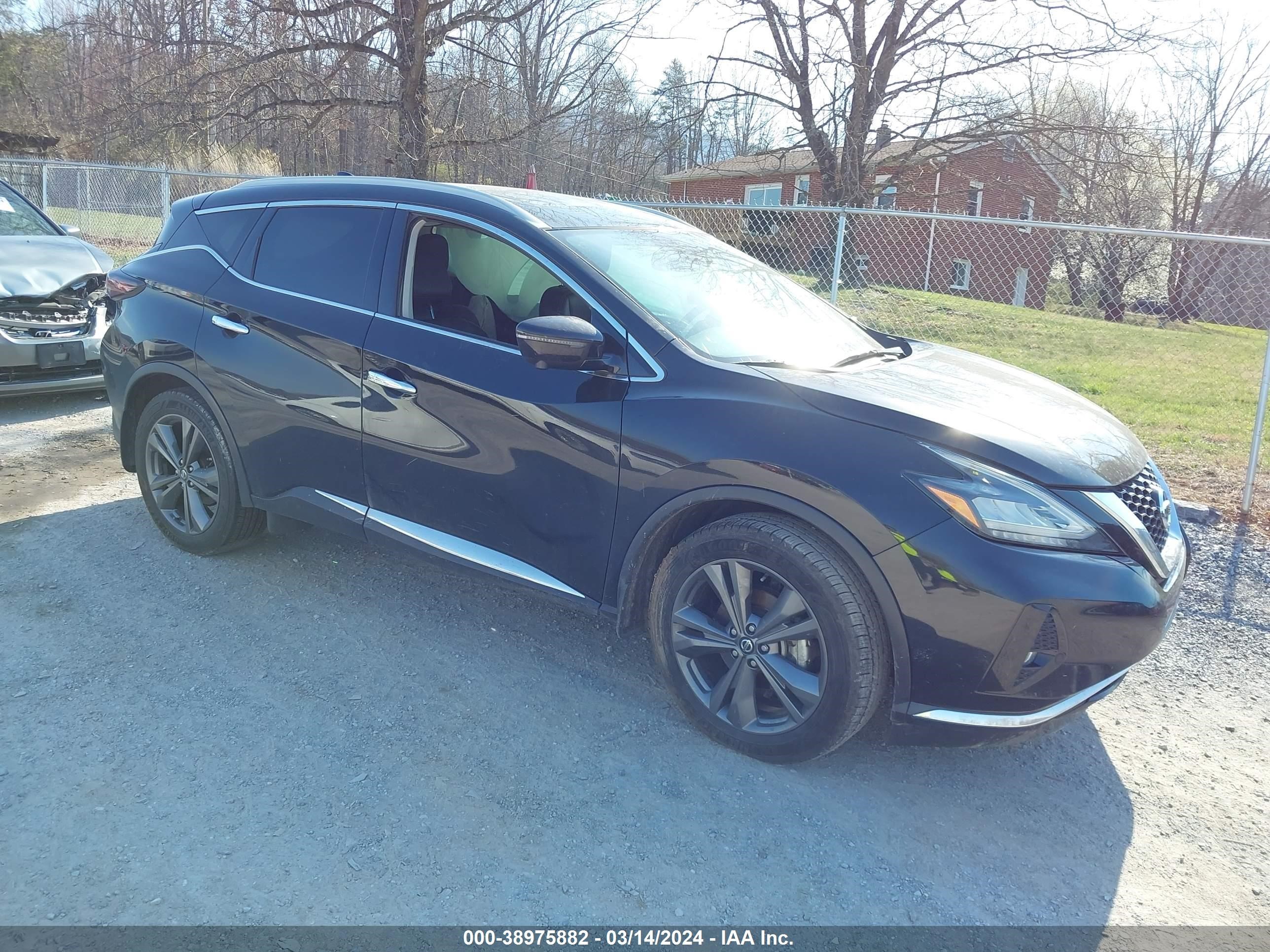 NISSAN MURANO 2020 5n1az2ds1ln142183