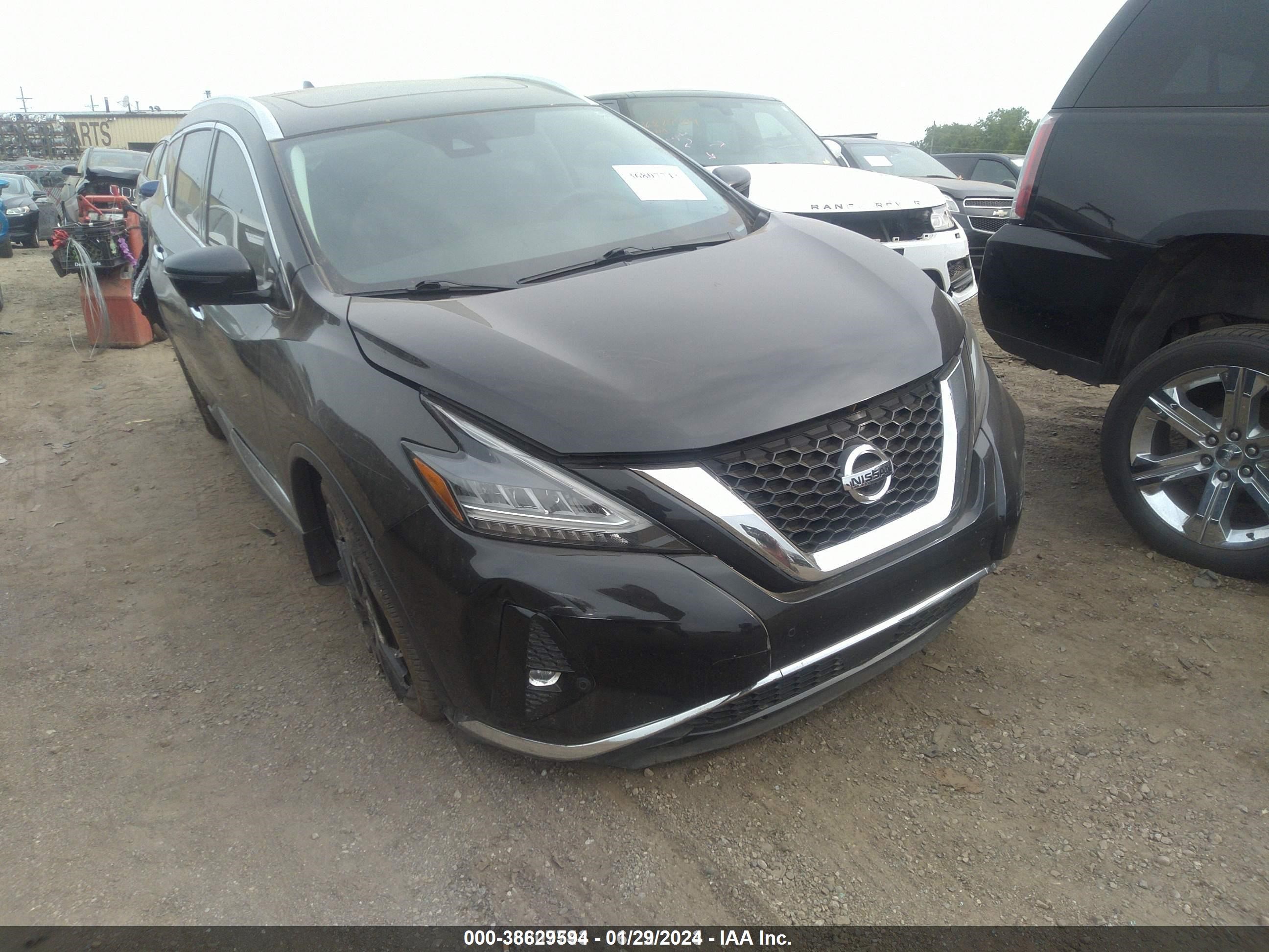 NISSAN MURANO 2020 5n1az2ds1ln176057