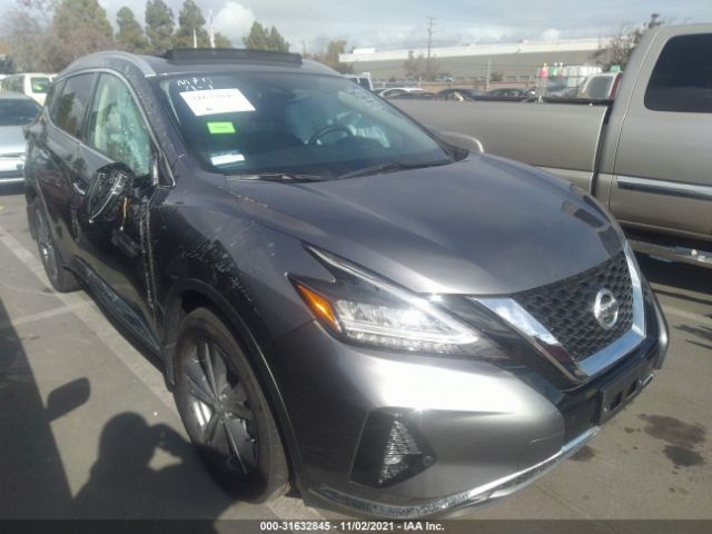 NISSAN MURANO 2021 5n1az2ds1mc104627