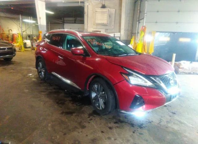 NISSAN MURANO 2020 5n1az2ds2ln118099