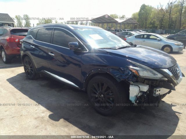 NISSAN MURANO 2020 5n1az2ds3ln109704