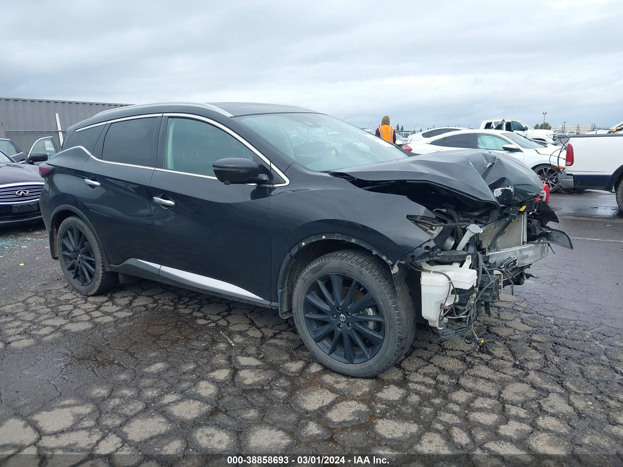 NISSAN MURANO 2020 5n1az2ds3ln171586