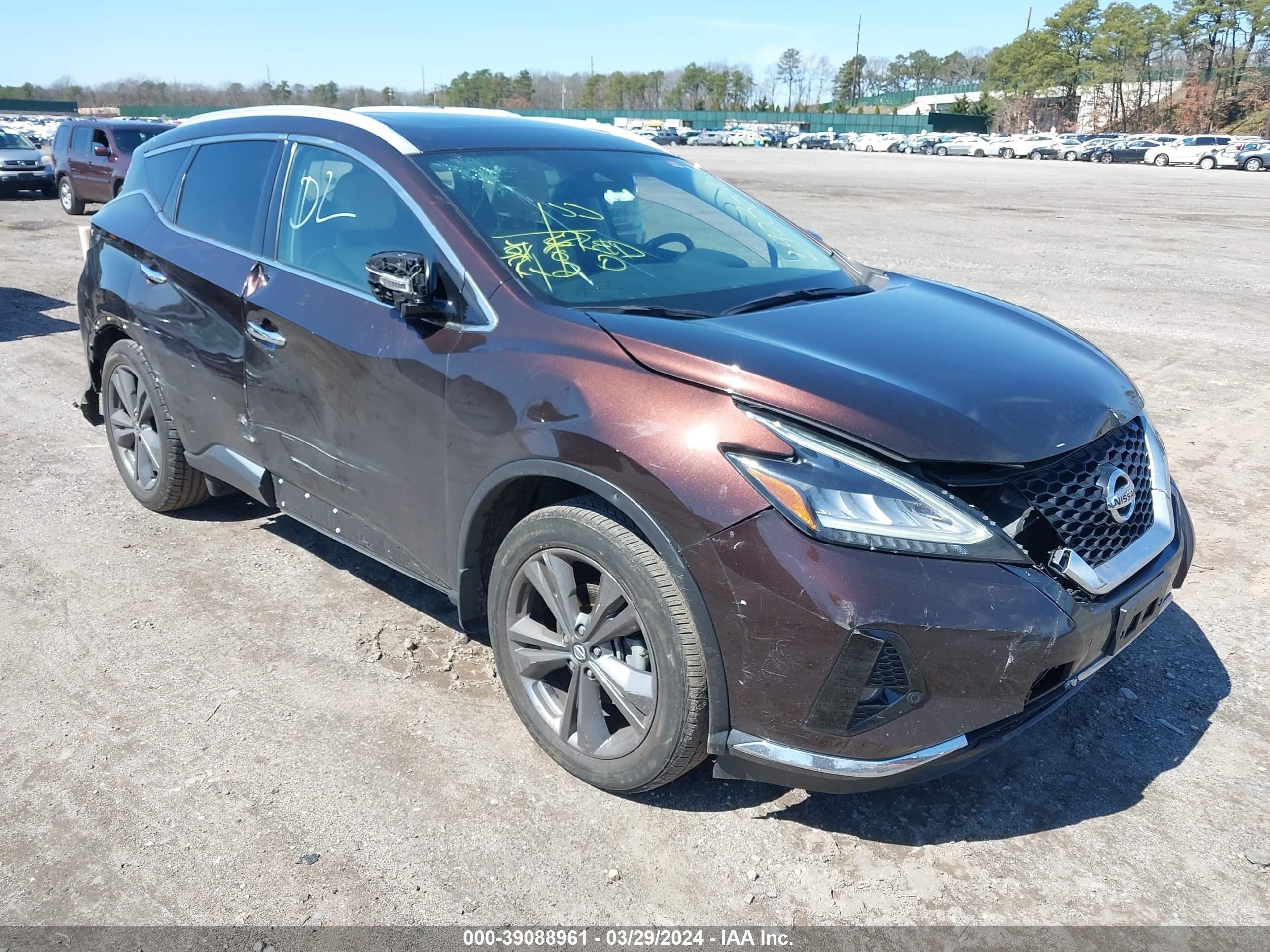 NISSAN MURANO 2021 5n1az2ds4mc130820