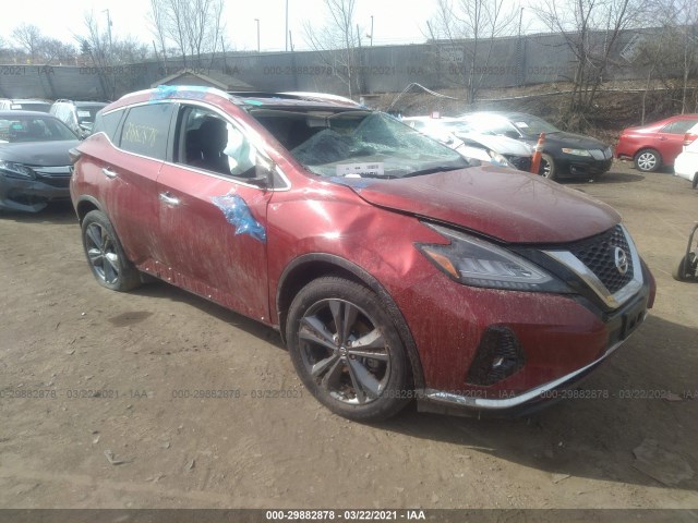 NISSAN MURANO 2020 5n1az2ds9ln115278