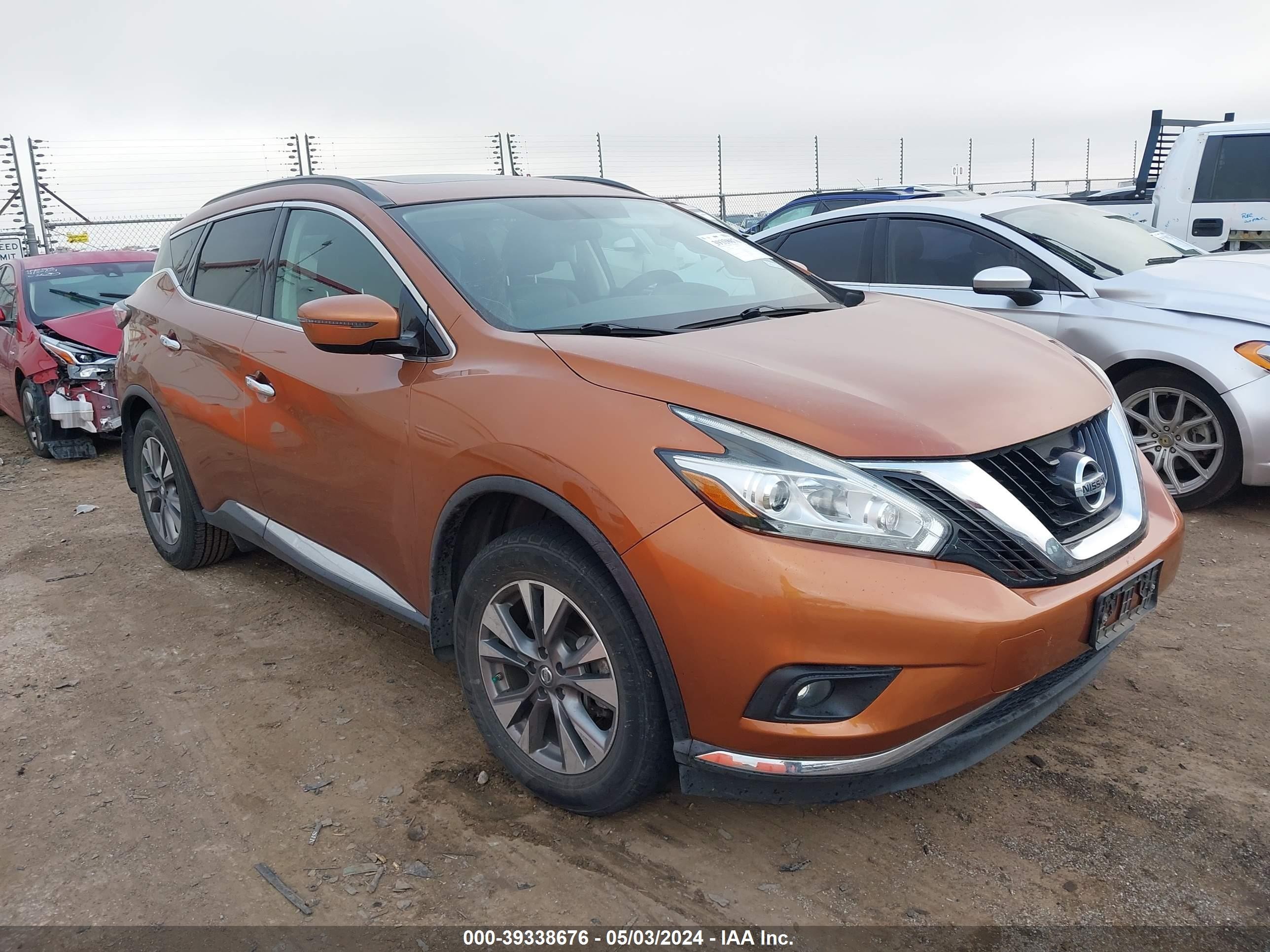 NISSAN MURANO 2015 5n1az2mg0fn290986