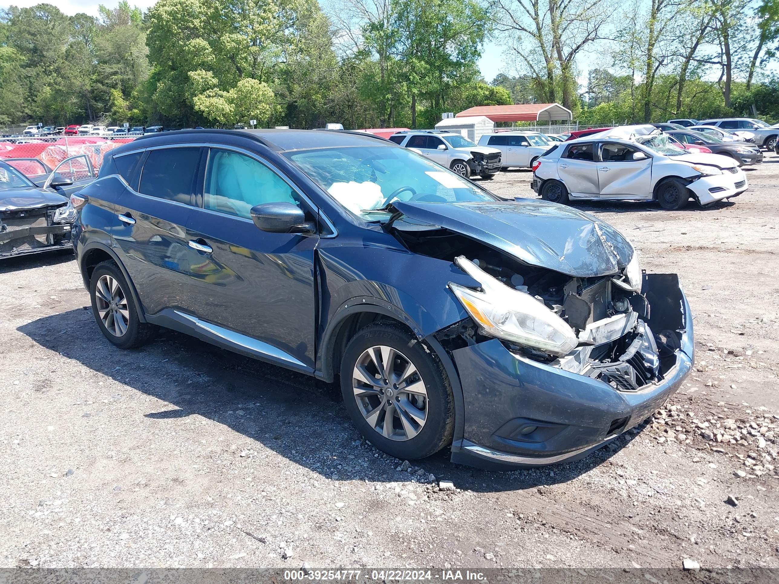 NISSAN MURANO 2017 5n1az2mg0hn111381