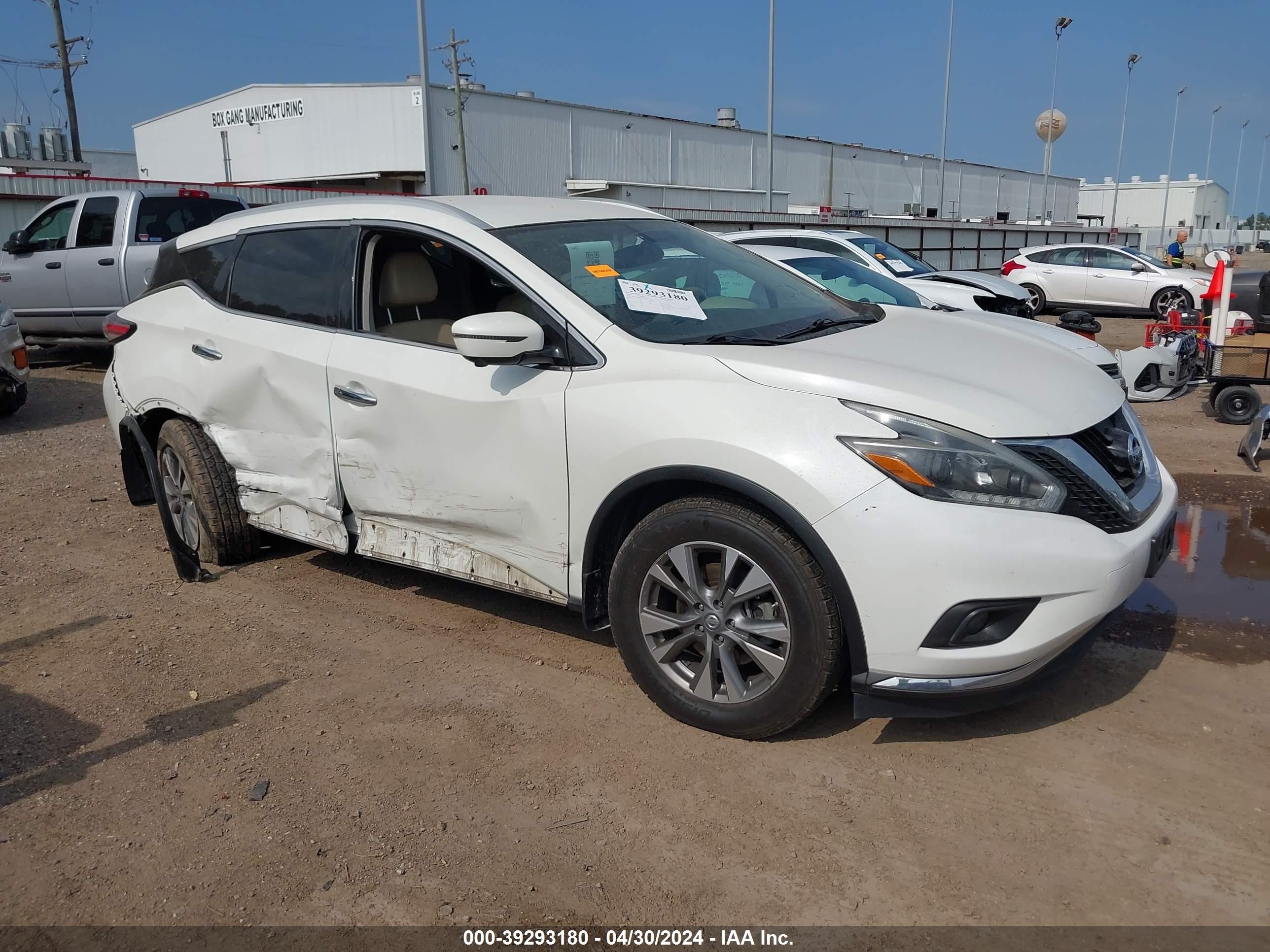 NISSAN MURANO 2018 5n1az2mg0jn182327