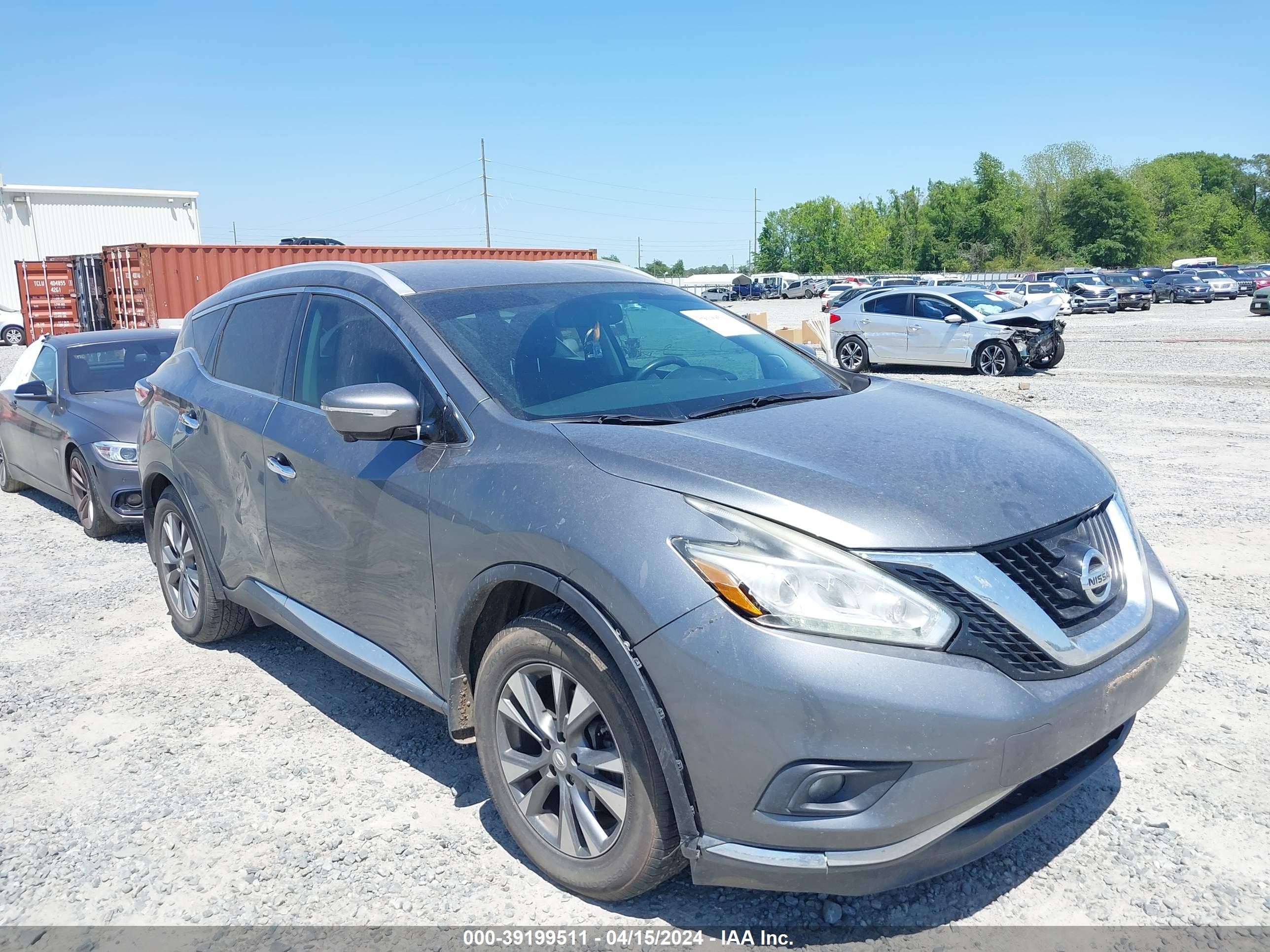 NISSAN MURANO 2015 5n1az2mg1fn206870