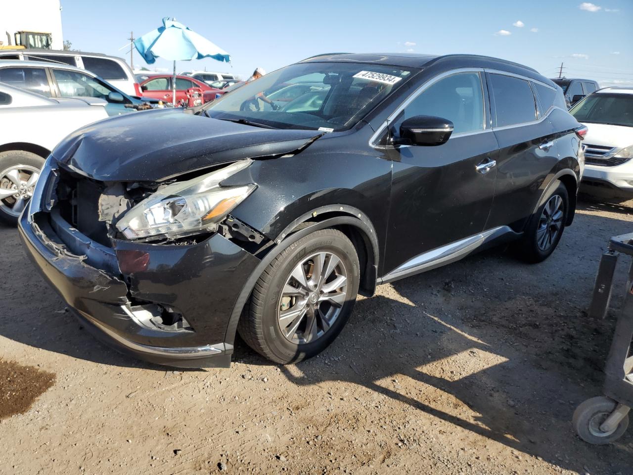 NISSAN MURANO 2015 5n1az2mg1fn228318