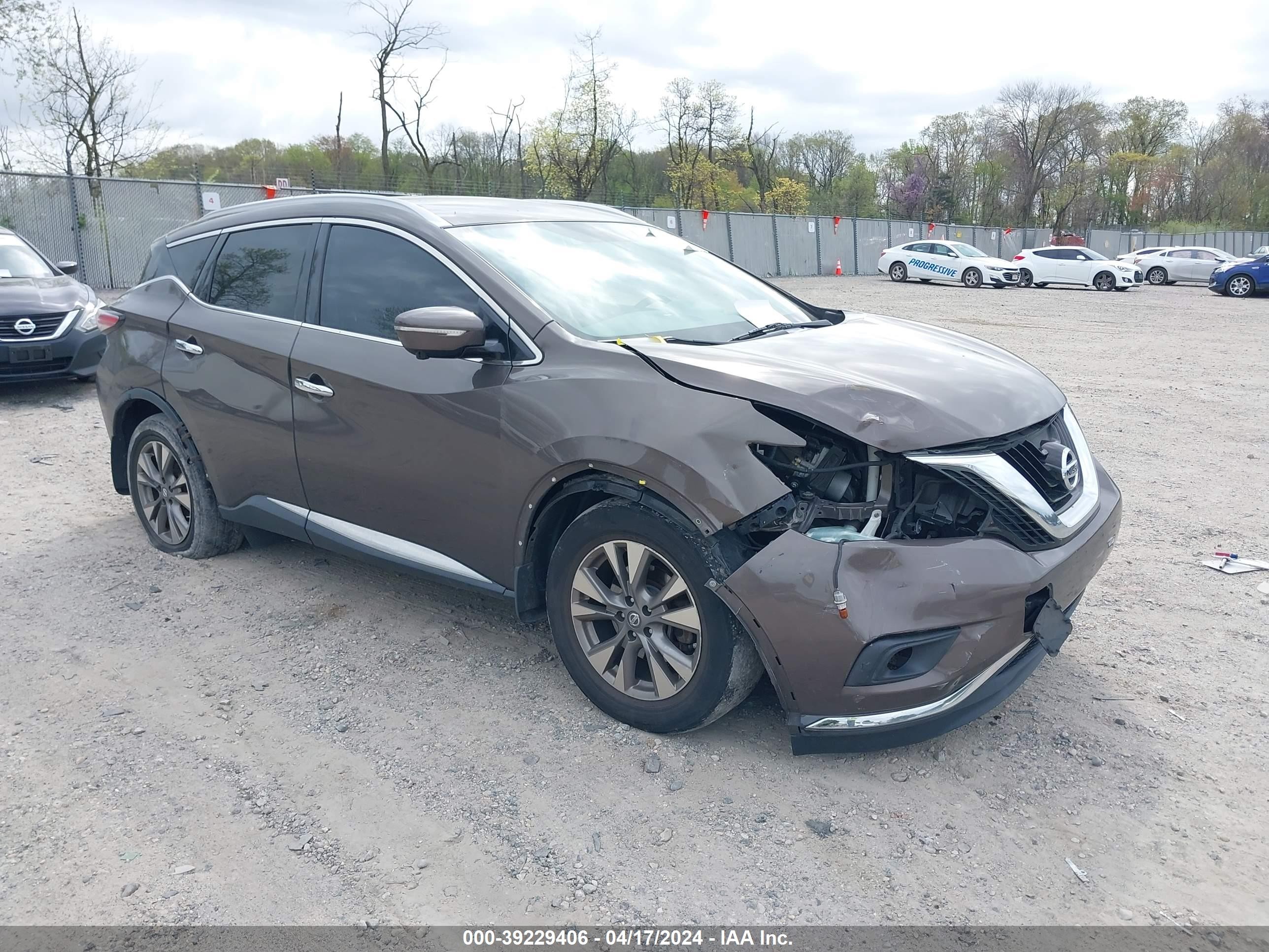 NISSAN MURANO 2015 5n1az2mg1fn244471