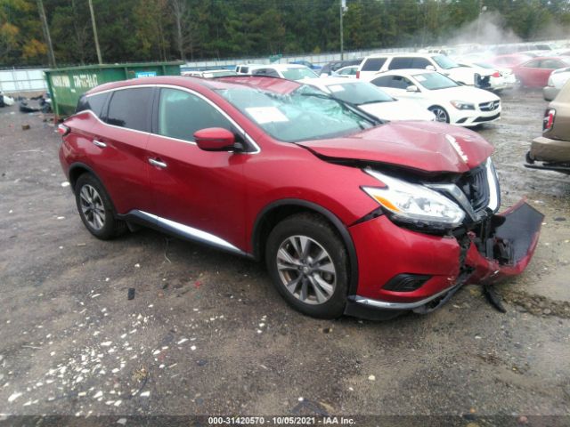 NISSAN MURANO 2016 5n1az2mg1gn113767