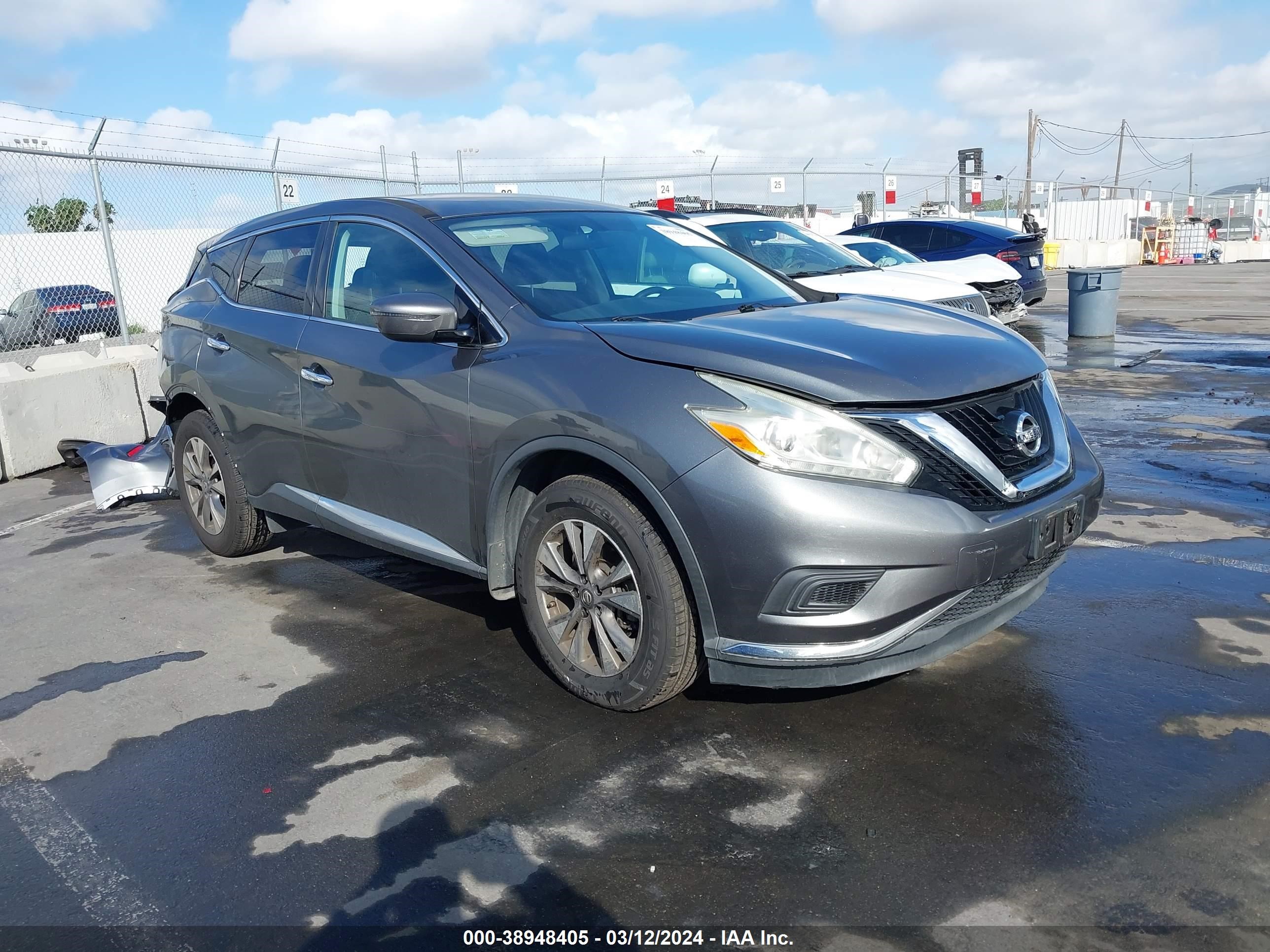 NISSAN MURANO 2016 5n1az2mg1gn150544