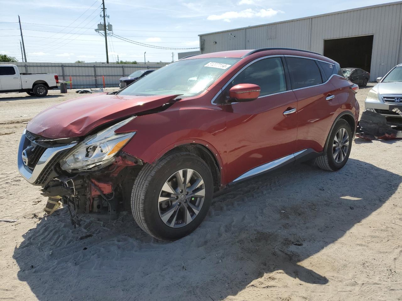 NISSAN MURANO 2017 5n1az2mg1hn102429