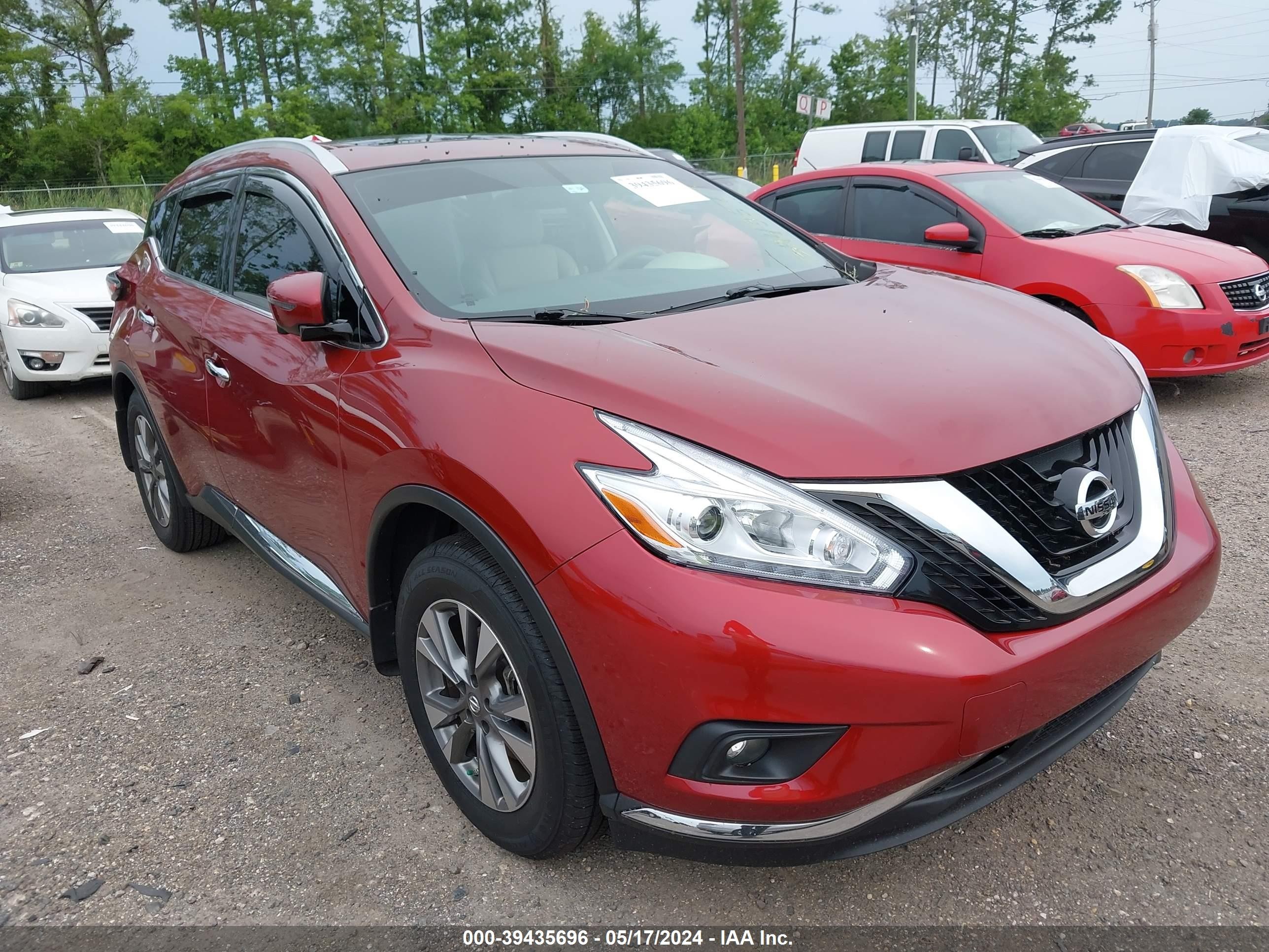 NISSAN MURANO 2017 5n1az2mg1hn170813